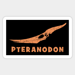 Pteranodon fossil skull Sticker